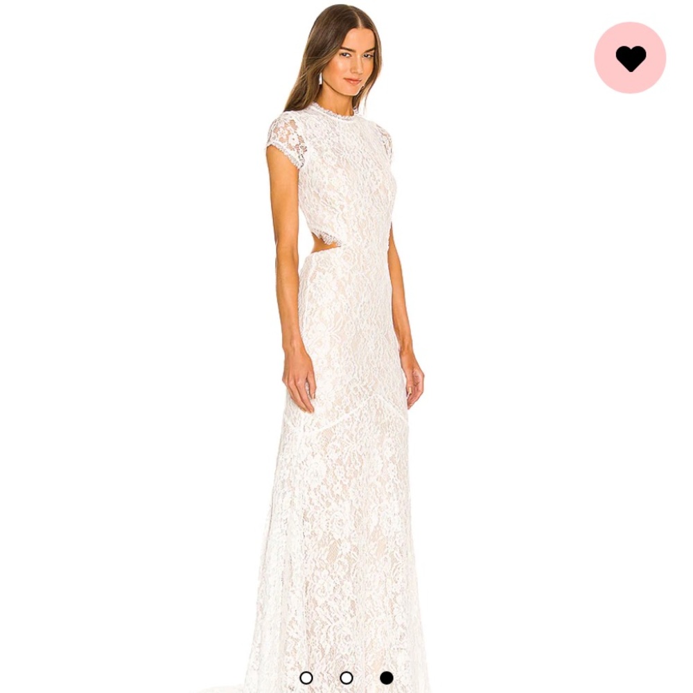 Heartloom Parker Gown in Ivory. NWT